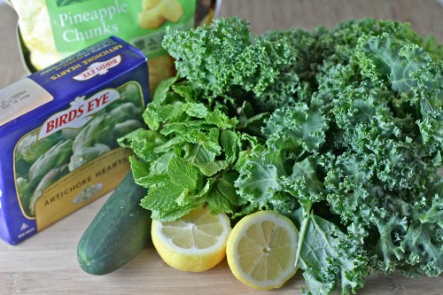 Green Smoothie Ingredients
